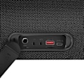 Miniatyrbillede 3 af 6: Bluetooth-højttaler med mikrofon, bærbar, 13 timers driftstid, Swissten, sort Svart