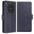 Miniatyrbild 2 av 5: Fodral för Oppo Find X8 Pro Fällbart Plånbok och Videostöd Blå Natt Blå