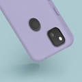 Miniatyrbild 3 av 4: Skyddsfodral - AVIZAR - Google Pixel 4A - Halvstyv silikon - Soft Touch-yta - Lila Lila