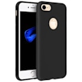 Miniatyrbillede 1 af 4: Coque - Forcell - iPhone 7, iPhone 8 - Silikone Gel - Fleksibel - Sort Svart