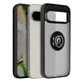 Miniatyrbillede 1 af 5: Cover til Google Pixel 9 og Pixel 9 Pro med sort video støtte ring Svart