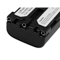 Pikkukuva 3 / 3: Sony NP-FM50 / NP-QM51 Caméscope Akun Li-ion 7.4V 1500mAh 11.1Wh