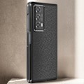 Miniatyrbillede 3 af 6: Taske til Honor Magic V2 5G - AVIZAR - Sort - Carbon Effect - 2-delt design Svart