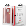 Miniatyrbillede 3 af 3: Coque til iPhone 11 Pro Stødabsorberende med Carbon Effekt Ferrari Rød Röd