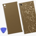 Pikkukuva 4 / 4: Akun vaihtokansi - AVIZAR - Sony Xperia XA1 Ultra - Keltainen - Sama kuin alkuperäinen Gul
