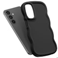 Miniatyrbillede 5 af 5: Coque til Samsung Galaxy S24 og S25 Silikone Stødabsorberende Candy Serie Sort Svart