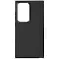 Miniatyrbillede 1 af 5: Metallisk hårdt etui til Samsung Galaxy S24 Ultra - AVIZAR - Beskyttelse mod ridser og stød Svart