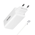 Miniatyrbillede 2 af 5: Lader Sektor 83W USB-C 65W + USB 18W Kabel USB-C 100W Akashi Hvid