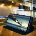 Miniatyrbillede 4 af 4: Housse - AVIZAR - Xiaomi Redmi Note 8T - Øko-læder - Stativfunktion - Blå Blå