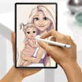 Pikkukuva 3 / 4: Joustava kalvo - AVIZAR - Samsung Tab S7 FE - Naarmuuntumaton - Läpinäkyvä - Helppo asennus