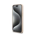 Miniatyrbillede 5 af 6: DKNY Læder Mono Stripe & Metal Logo - Etui til iPhone 15 Pro Max (Pink)