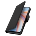 Miniatyrbillede 2 af 4: AVIZAR beskyttelseshylster til Oppo Reno 4 - Sort - Kortholder og stativfunktion Svart