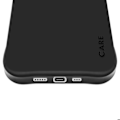 Miniatyrbillede 4 af 5: Coque MagSafe til iPhone 16e Silikone Anti-Fald 2.4m Samba Panzer Glass Sort Svart