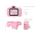 Miniatyrbillede 4 af 4: Digitalkamera - TECHKIDS - EasyClick Lightweight - Pink - Til børn - USB genopladelig Rosa
