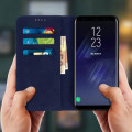Pikkukuva 3 / 4: Galaxy S8 Case korttipidike jalusta Toiminto Shell silikonigeeli Midnight Blue Blue