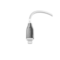 Pikkukuva 3 / 5: Lightning-kaapeli USB-C 30W Armoured Sarja Lataus ja Synkronointi 2m CYGNETT Valkoinen