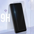 Miniatyrbillede 3 af 5: Beskyttelsesfilm - AVIZAR - Doogee X98 - 9H hærdet glas - 2,5D skrå - 0,26 mm gennemsigtig Vit