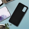 Pikkukuva 3 / 4: Kuori - Samsung - Galaxy S20 Plus - Puolijäykkä - Soft Touch - QI-yhteensopiva Svart
