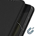 Miniatyrbillede 4 af 6: Semi-hårdt etui til Samsung Galaxy S24 Plus - AVIZAR - Kortholder og magnetisk videostativ Svart