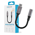 Miniatyrbillede 3 af 5: USB-C Mænd til 3,5 mm Hun Audio Adapter Forever Sort