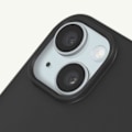 Pikkukuva 4 / 6: Suojakuori iPhone 15 Plus Silicone Ultra-ohut 0,25 mm mattapintainen Moxie Black Svart