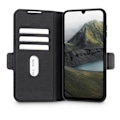 Miniatyrbillede 4 af 4: Étui til Samsung Galaxy A26 med standfunktion Oslo Pro Vegansk Læder DBRAMANTE1928 Sort Svart