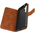 Pikkukuva 1 / 6: Kotelo Samsung S24 Plus Wallet Flip Video Support Camelille kastanj