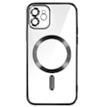 Pikkukuva 1 / 4: MagSafe iPhone 12 Case Silikoni Musta Magsafe Suojakuori Svart