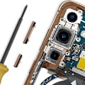 Pikkukuva 4 / 4: Samsung Galaxy S24 ja S24 Plus Virta- ja äänenvoimakkuuspainike Oranssi Orange