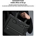 Miniatyrbild 4 av 4: Nillkin Bumper GO Tangentfallskydd för Apple iPad Pro 12.9 2020/2021/2022/ Air 13 2024 Svart