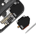Miniatyrbillede 3 af 3: Erstatnings eksterne højttaler til Google Pixel 9 Pro XL Sort Svart