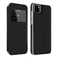 Miniatyrbillede 1 af 4: Huawei Y5p Cover - AVIZAR - Displayvindue - Kortholder - Video Support - Sort Svart
