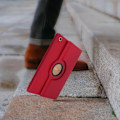 Miniatyrbillede 4 af 4: Etui - AVIZAR - Galaxy Tab S5e - Fuld Beskyttelse - 360° Rotérbart Stativ - Rød 10,5 tommer Röd