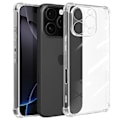 Miniatyrbild 1 av 5: Stötsäker Skal för iPhone 16 Pro Max Med Förstärkta Hörn Mayaxess Transparent Transparent