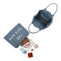 Miniatyrbillede 2 af 4: Håndtaske - GALLANTRY - Tote Bag - Størrelse L - Stof - Blå Blå