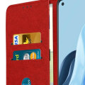 Miniatyrbillede 4 af 5: Cover - AVIZAR - Oppo Reno 7 - Video Support Funktion - Rød - Hard Shell Röd