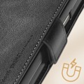 Miniatyrbillede 4 af 4: Coque pung - Samsung - Z Fold 5 - Anti RFID - Simili læder fadet - Vintage Svart