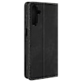 Pikkukuva 1 / 6: Älypuhelimen kotelo - Samsung - Galaxy A15 5G - RFID-suojaus - Musta - Tyylikäs lompakkoasu Svart