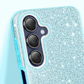 Miniatyrbillede 4 af 5: Coque Paillette til Samsung Galaxy A15 Ultra tynd Silikone Blå Blå
