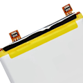Miniatyrbillede 4 af 4: Internbatteri til Motorola Edge 50 Fusion 5000mAh QC50 Original Motorola Hvid Vit