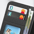 Miniatyrbillede 3 af 5: Etui til iPhone 15 Pro Max - Cygnett - Urban Wallet - Sort - Video Støtte - 3 Rum Svart