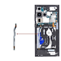Miniatyrbillede 4 af 4: Nappe FRC Hovedkort Netværk til Samsung Galaxy S23 Ultra Original Samsung Sort Svart