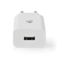 Väggladdare - 2,4 a - 1 utgång - USB-a - Vit Vit
