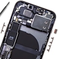 Miniatyrbillede 4 af 4: Strøm, lydstyrke og lydløs knap til iPhone 13 og 13 Mini Pink Rosa