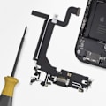 Miniatyrbillede 4 af 4: Opladningsstik - AVIZAR - iPhone 14 Pro Max - Lightning Port - Integreret mikrofon - Sort Svart