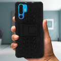 Miniatyrbillede 3 af 4: Coque - AVIZAR - P30 Pro - Hybrid beskyttelse - Stødabsorberende - Indbygget videostativ Svart