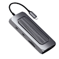 Miniatyrbild 1 av 4: USB C-hubb - Satechi - MX - 2 HDMI 4K - Ethernet - 2 USB - Jack