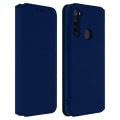 Miniatyrbillede 1 af 4: Housse - AVIZAR - Xiaomi Redmi Note 8T - Øko-læder - Stativfunktion - Blå Blå