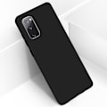 Pikkukuva 2 / 4: Galaxy S20 FE Puolijäykkä Soft Touch QI -yhteensopiva kotelo musta Svart