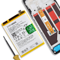 Miniatyrbillede 3 af 4: Intern batteri til Oppo A79 5000mAh model BLPA19 Original Oppo Hvid Vit